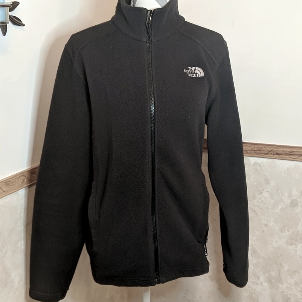 North Face fleece zip up size small